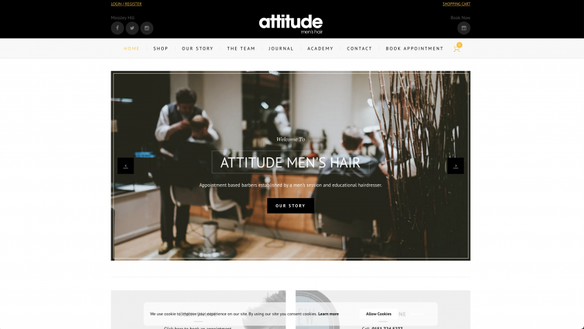 New Web Site For Attitude